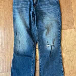 Jcrew factory mid rise flare crop - size 29